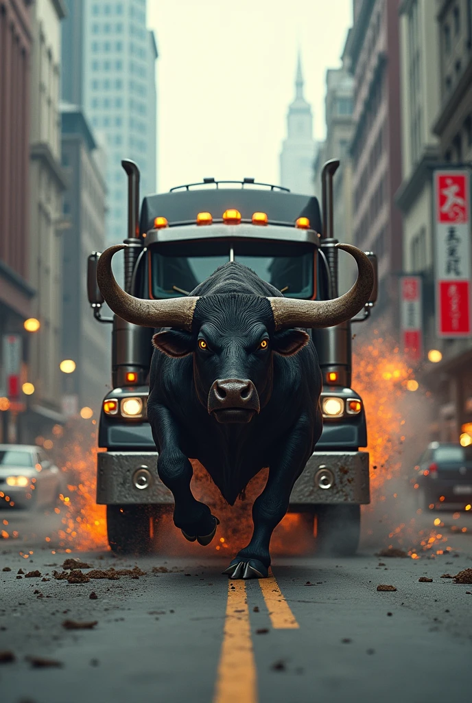 bull +truck