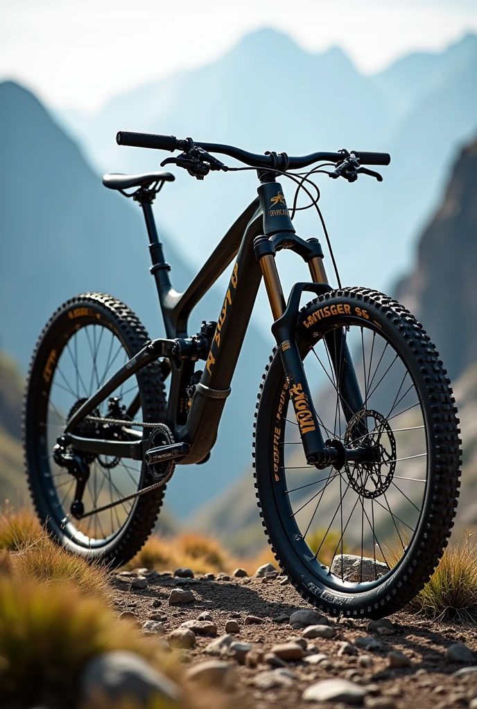 Monte uma mountain bike com o nome das peças Sx