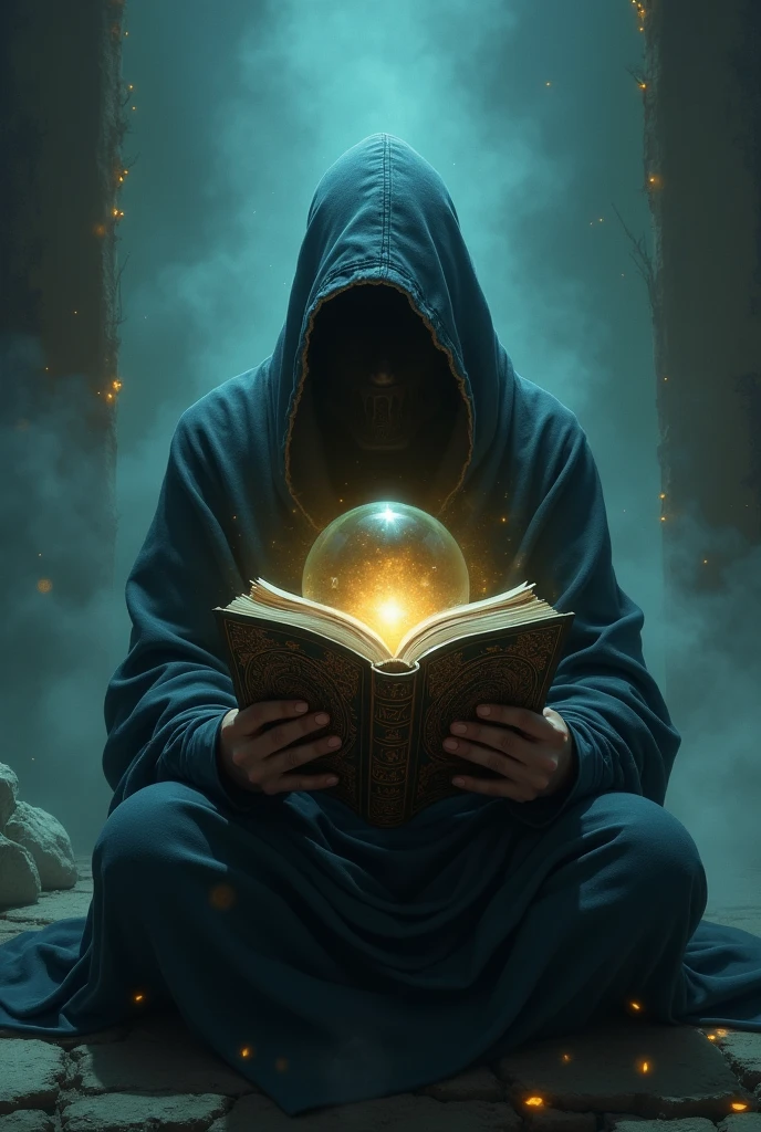 put a book in your hands instead of the crystal ball