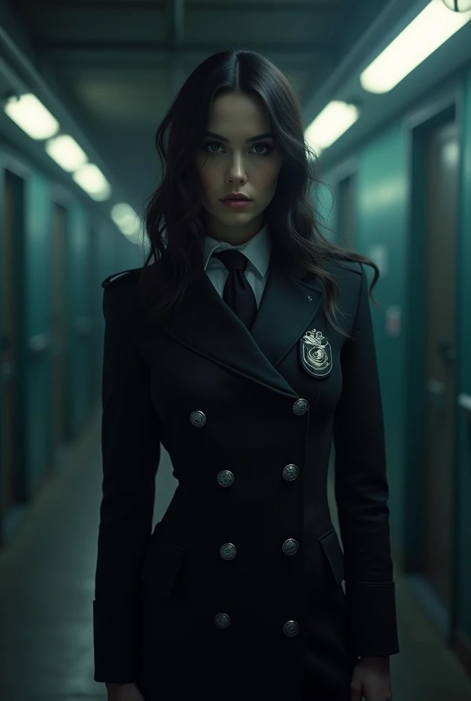 Haz a Alice Pagani con el uniforme de "The Umbrella Academy"
