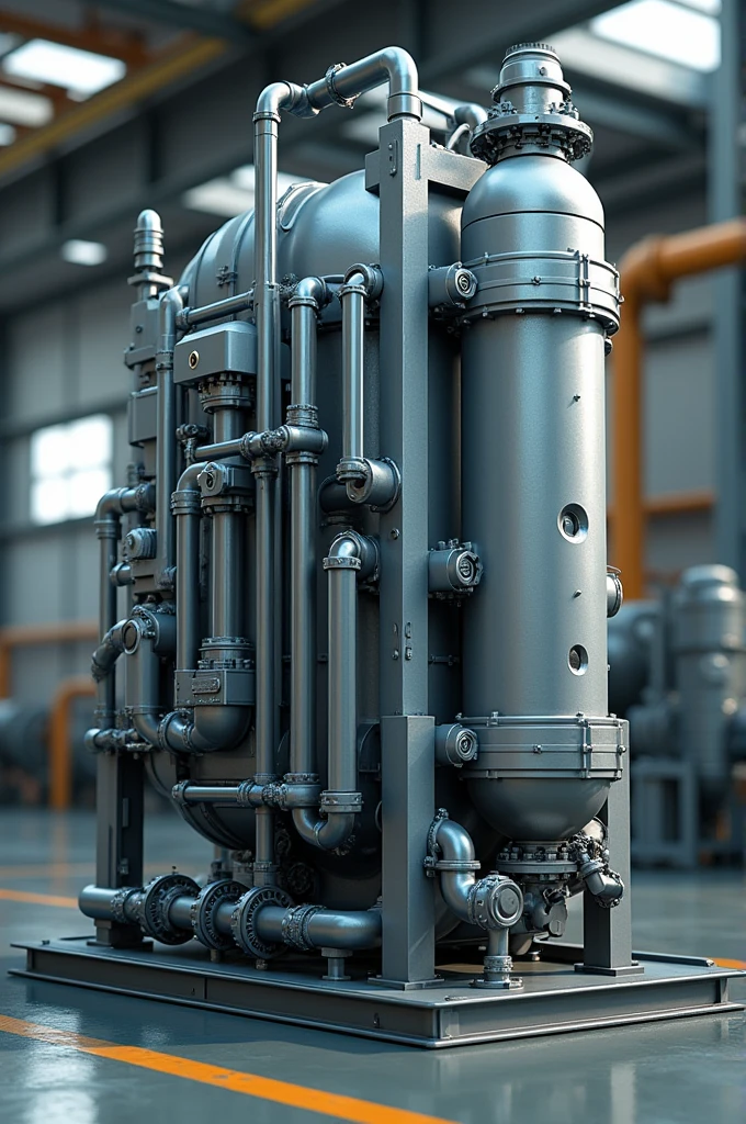 Recreate a model of an industrial filtration machine 