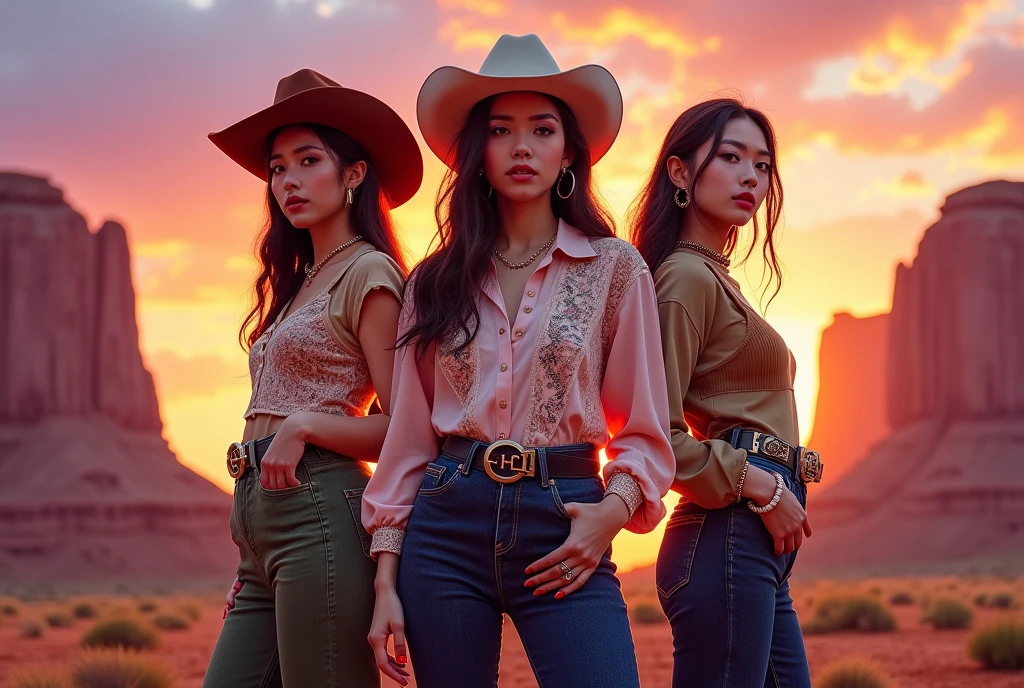 R＆Cover photo of a Western trio of female B-pop singers