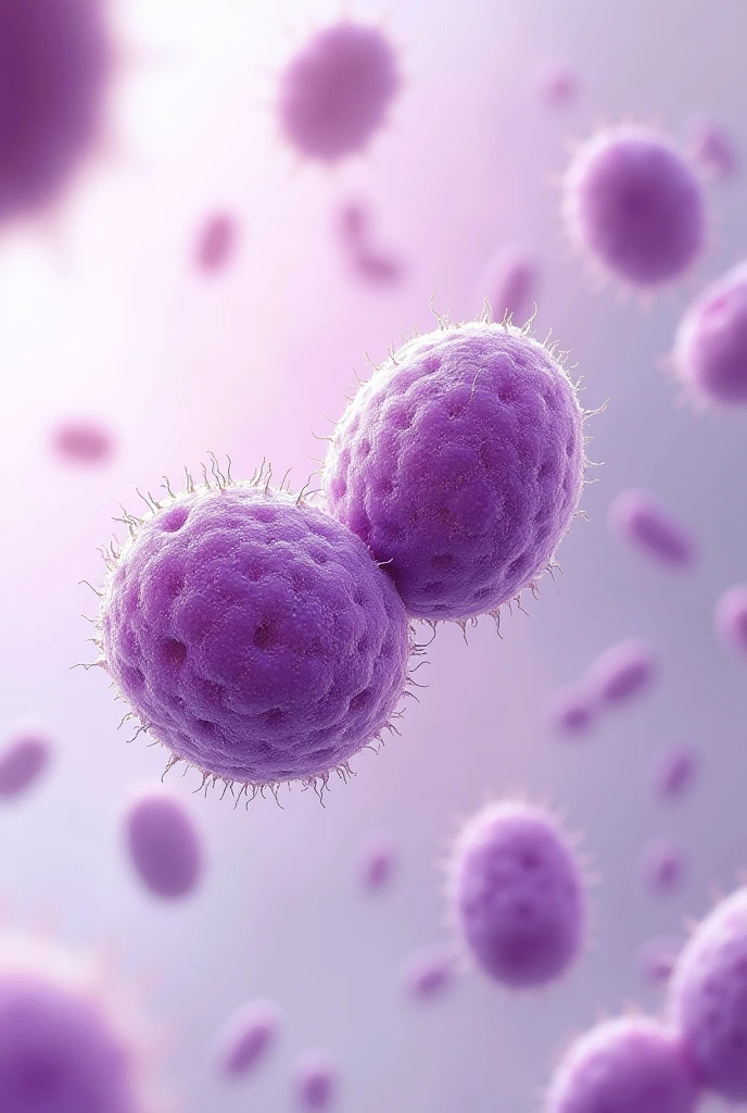Could you make me the Enterococcus faecalis bacteria in illustration mode?