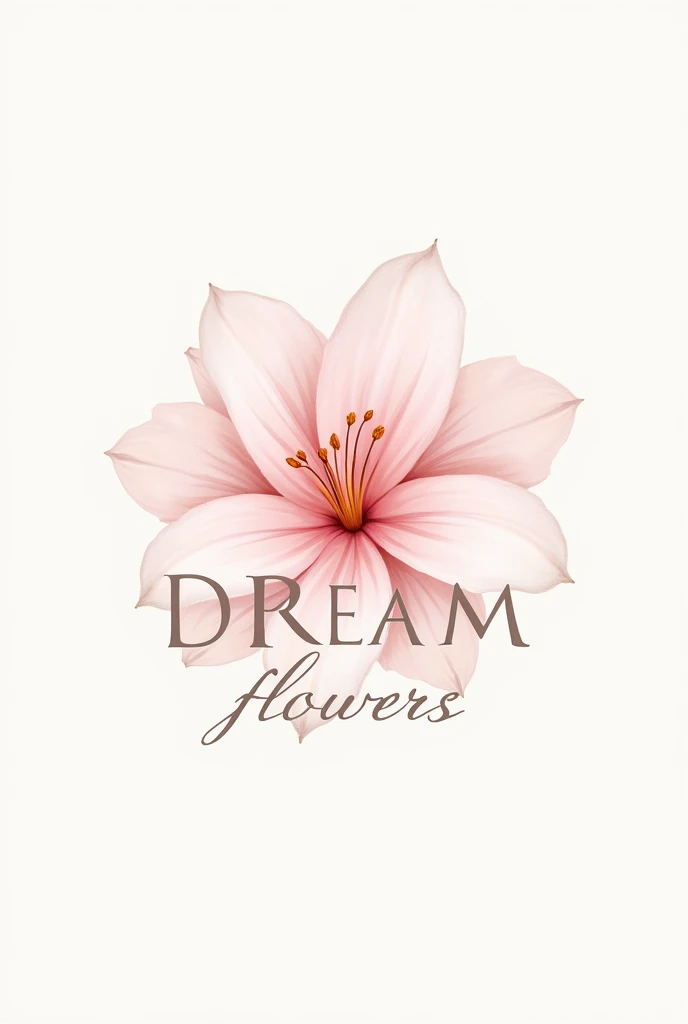 make a logo for a flower company called dream flowers 
