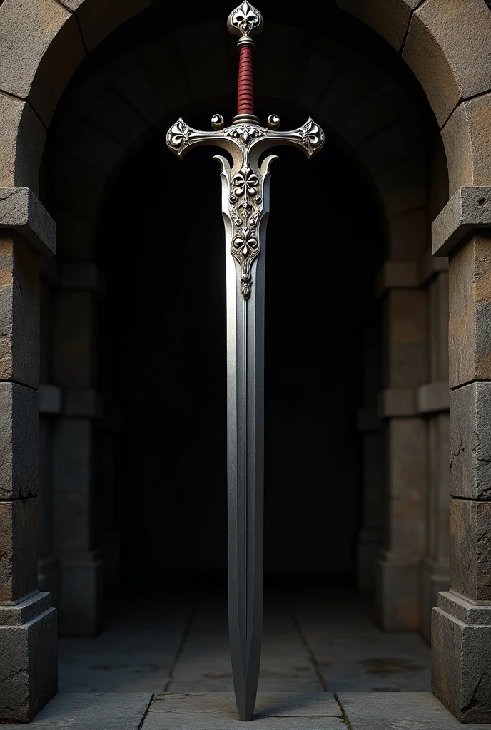 Fleur-de-lis Lono Templar sword