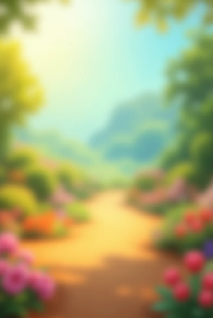 Make a blurred background with orange colors, green, yellow,sky blue and light blue
