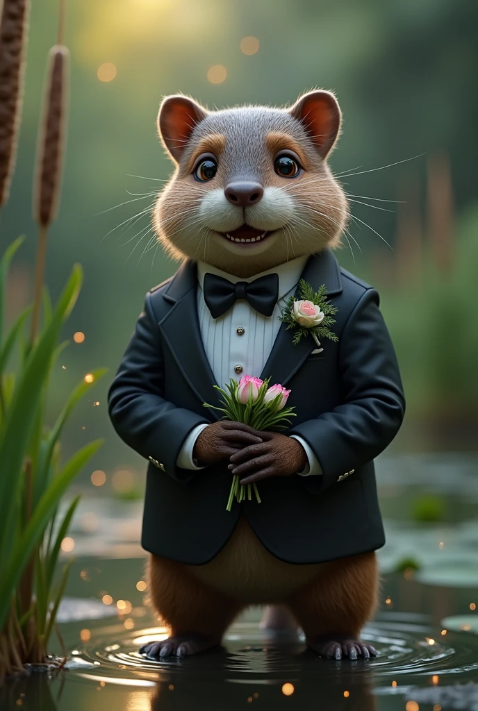 Nutria as a prom animal