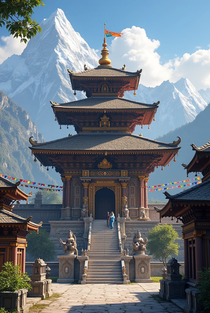 Nepali temple