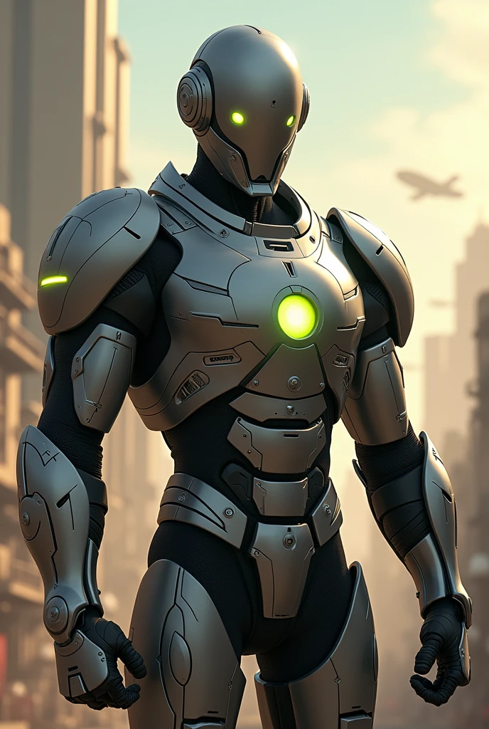 Jerry Smith Wearing armor