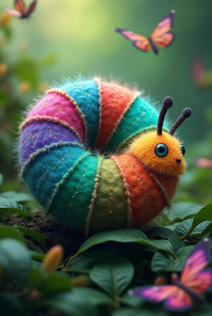 A pretty caterpillar
