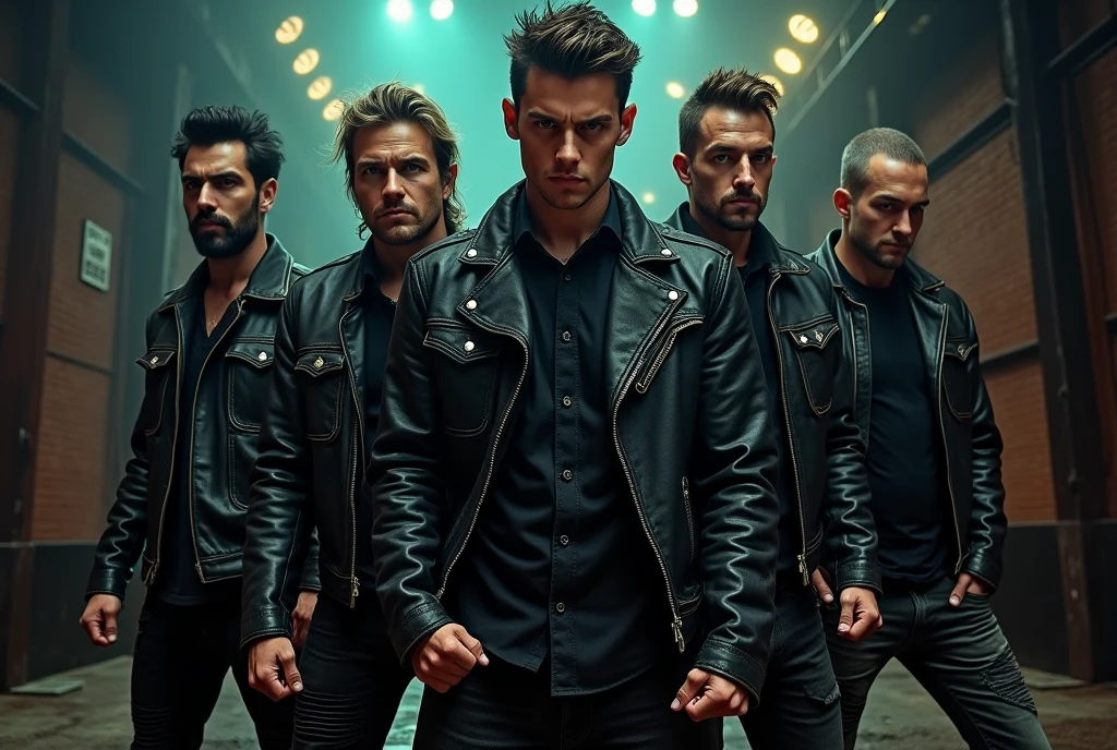 Male rock band cover photo