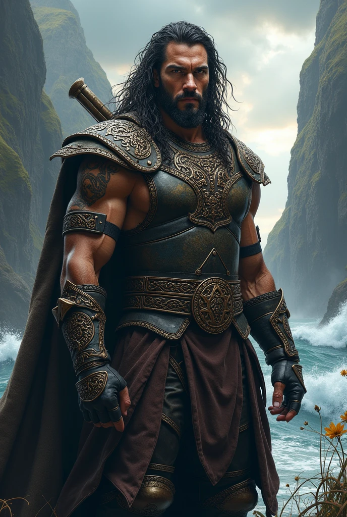 Shield's Seth Rollins in Lord of the Rings style corsair