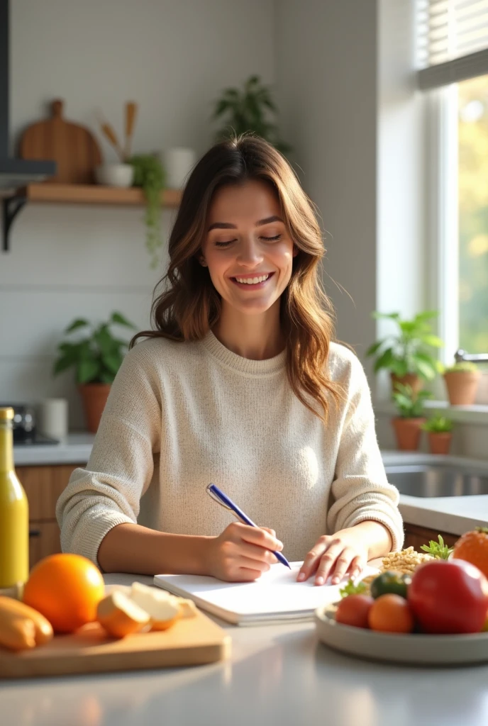 Now create an image illustrating a personalized eating plan