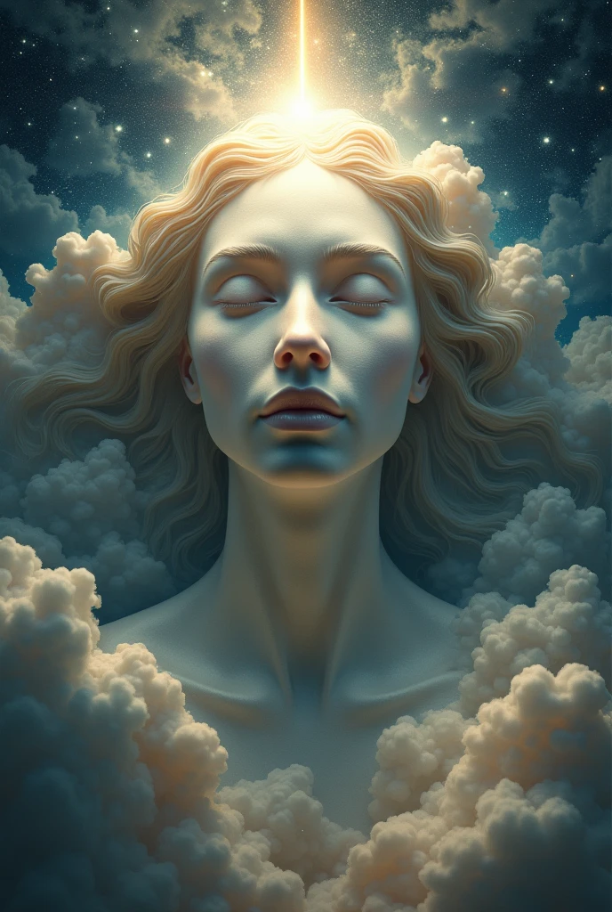 Generate the face of GOD