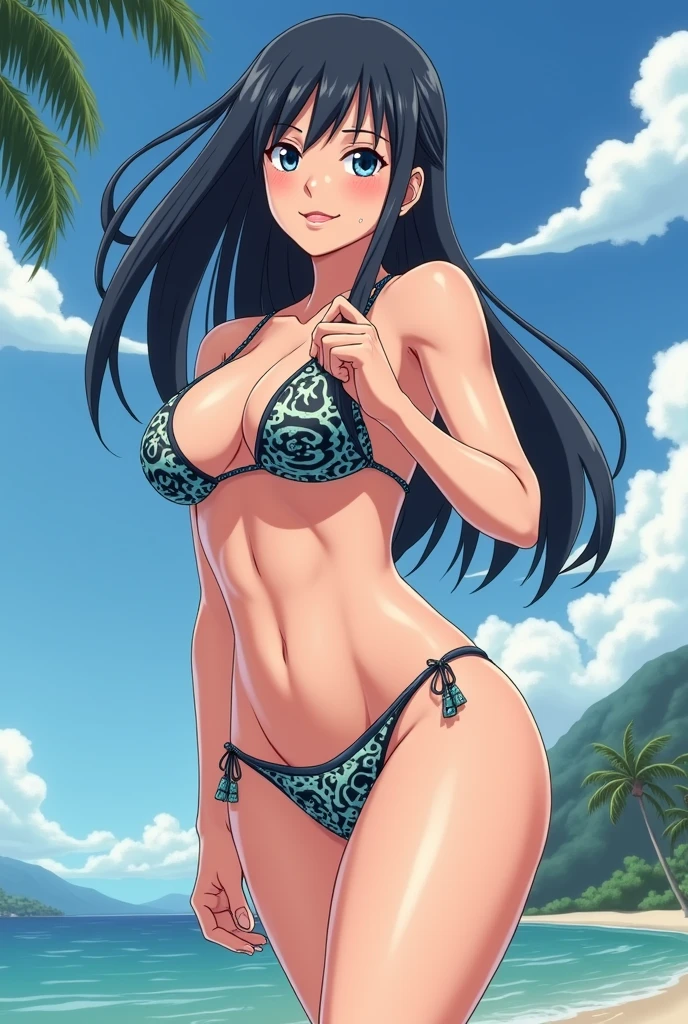 Hinata from Naruto in bikini
