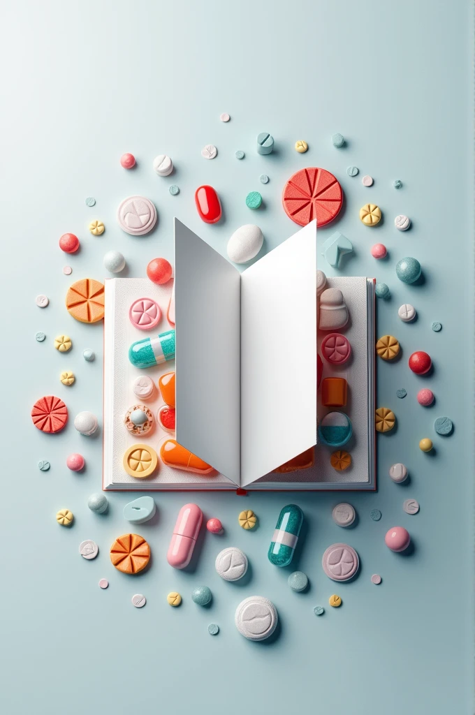 Create a flipbook of medications and put something impactful around it
