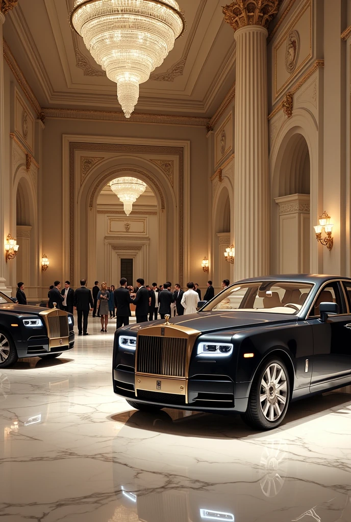 Rolls Royce showroom full
building