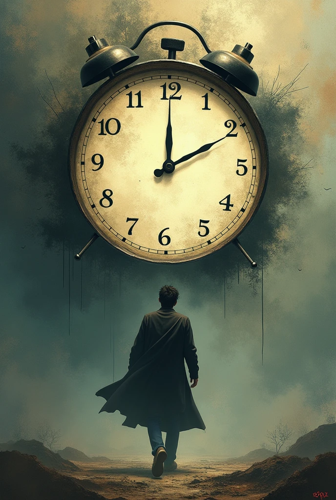 The clock is the ticking of my own mortality, “The pointer turns, and I run after him, trying to decipher the code of life.
I smile, I am an analytical skeptic, but also a poet of the soul. 