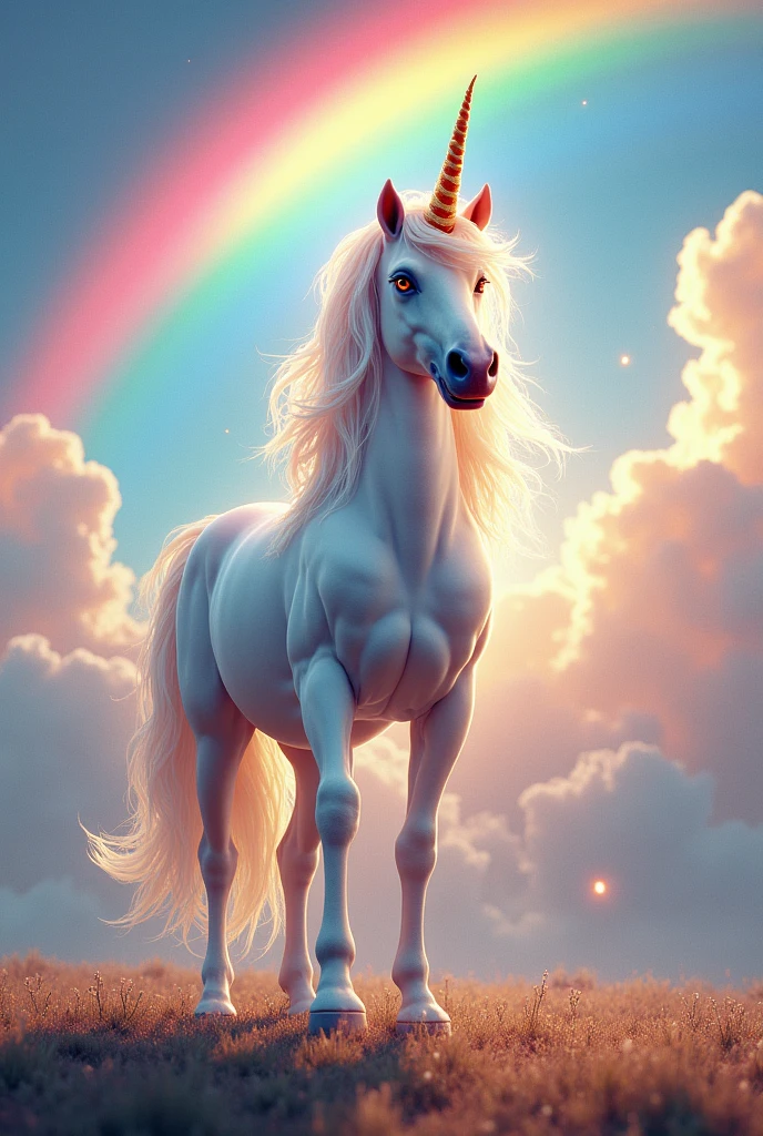 unicorn and rainbow