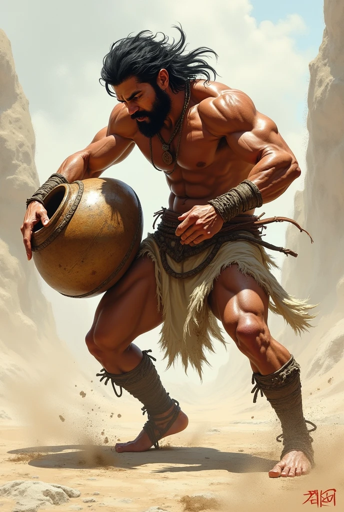 Loincloth、Torsional bowl roll