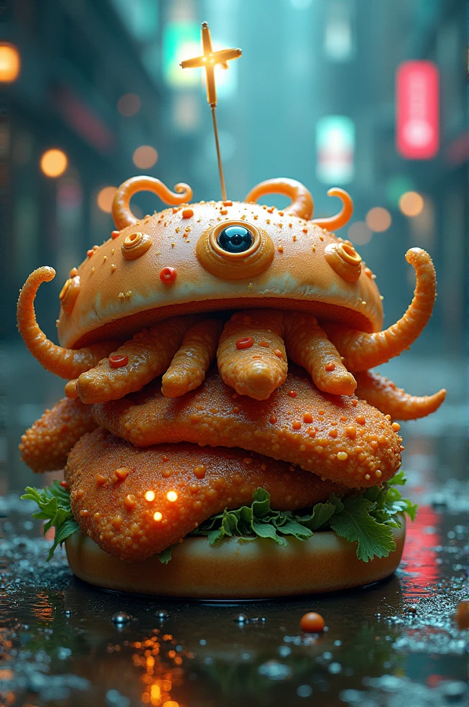 X-chicken burger