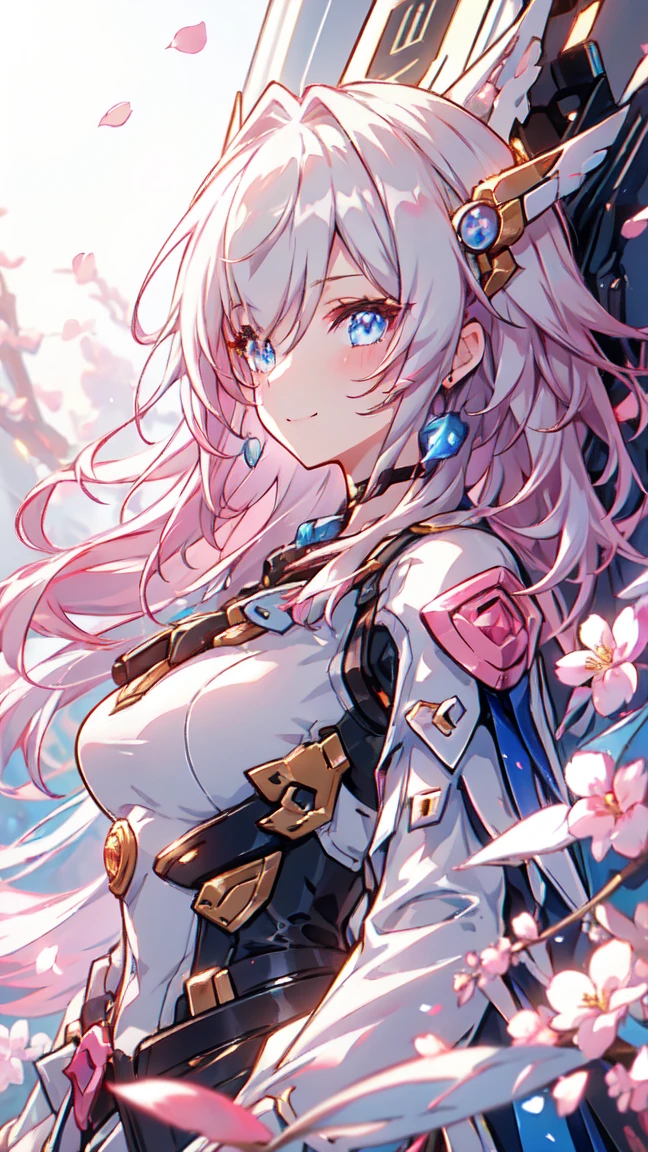 (((best quality)), ((masterpiece)), (details), masterpiece, best quality, high quality, ulutra detailed, perfect face, Yae Shrine Maiden、Genshin Impact、Sideboob、Fox Pose、Shiny Hair、Glowing Skin、blush、Lustful look、smile、Priestess Costume、Background of a shrine with cherry blossoms in full bloom、torii、Holding inari sushi、