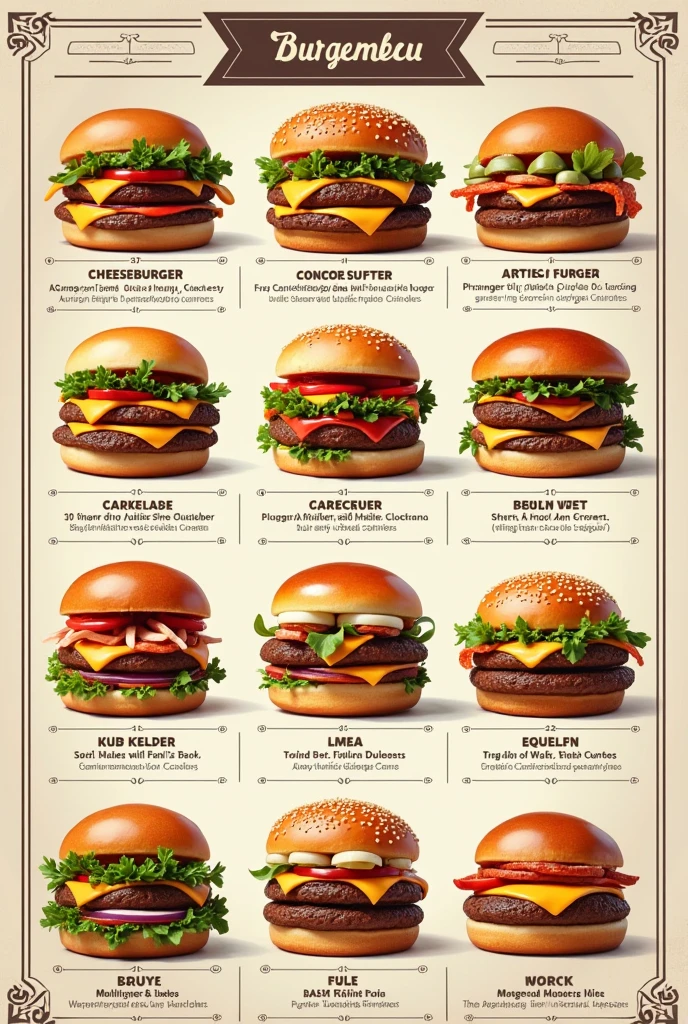 Burger menu