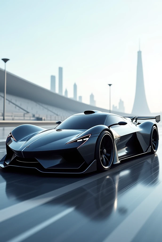 Super aerodynamic car that goes up to 450 km°