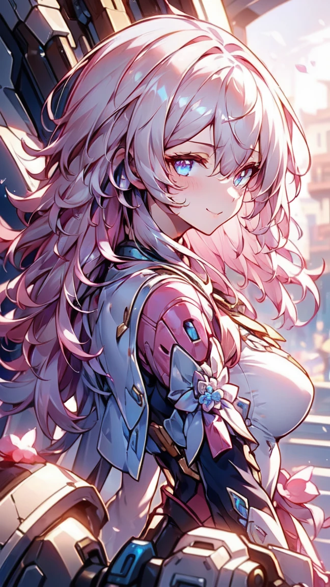 8K,Highest,quality,(highest quality:1.1), (masterpiece:1.4), (confuse:1.0), Star Dome Railway,March 7,Short pink hair,(最好的quality, Detailed background, high resolution, ridiculous, bloom, disheveled hair, shiny hair, exposed to light, High and cold, Focused and meticulous gaze),Holy girl,Smile,1 girl with facial paralysis, earpiece,短 hair, silver hair, What's the big deal_Chest, put your arms behind your back, daytime, Outdoor sports, Black Forest, water, Creek, hair_decorate, (hair over one eye), whole body, portrait,
1 person, Demon type, Hair accessories, Bob Cooter, 短发 粉色hair, blue eyes, Willow Waist,Large Breasts,On the Street,(blush:1.2), Smile,(Perfect fingers)Azur Lane,
