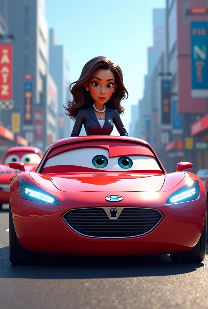 Kamala Harris as a Cars Character 