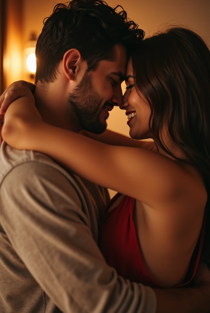 A hot guy having intimate moments with his sexy sister 