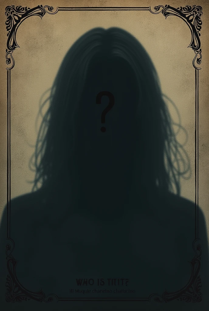 
I want you to create a template like dark to create the characters with those roles. Type you put in the character sheet template. card. And you put a little box with the shadow of someone&#39;s head and a question mark in it. That is, as a protected identity. And then you put down “Character Role”. And on the other side of the card you put &quot;Who is it??”. in Spanish. And you leave room for me to fill in the gaps. 