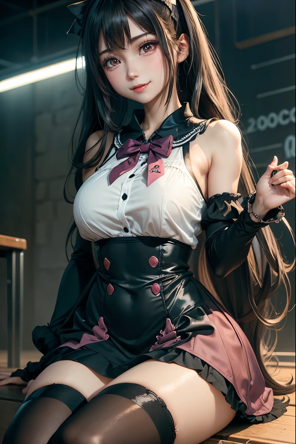 high school girlブレザー、high school girl、Red checked skirt、JK Style、Jacket、smile、garter、Knee socks、Panty stocking、Otherworldly beauty、Really cute、boredom、Extraordinary beauty、Dark black eyeshadow、sorrow、Good skin radiance、Long Hair Straight Hair、Dark Gothic Makeup、暗いsmile、Beautiful woman、Stained Glass Background、On the table、Highest quality、5 reference books、Sweat glistens on my chest、Sweat glistens on my face、Thigh sweat、sweating、Black frill East size Regular size、Dark pink hair、2、Sweat on your thighs、Sweat a lot and become sticky。、My thighs are sticky and shiny、Sweating on thighs and chest、Small breasts、Slightly slim、Sweating all over the body、Ah, I play the synthesizer.、sit and play an instrument、Thin legs、Two people、Lesbian couple、hug、私の女友達はReally cute顔をしている、My female friend has a very beautiful face.、Do lesbian play、Super straight hair、Extremely fair skin、Synthesizer playing、Sexy expression、sit at a synthesizer、The expression of someone who is trying to hold back from masturbating、Panting expression、Ecstatic expression、Synthesizer operation、