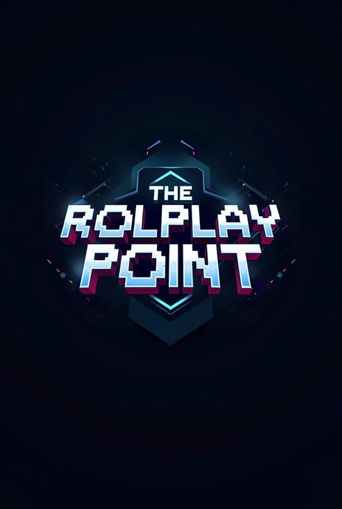 I want a logo that says THE ROLPLAY POINT in gamer style