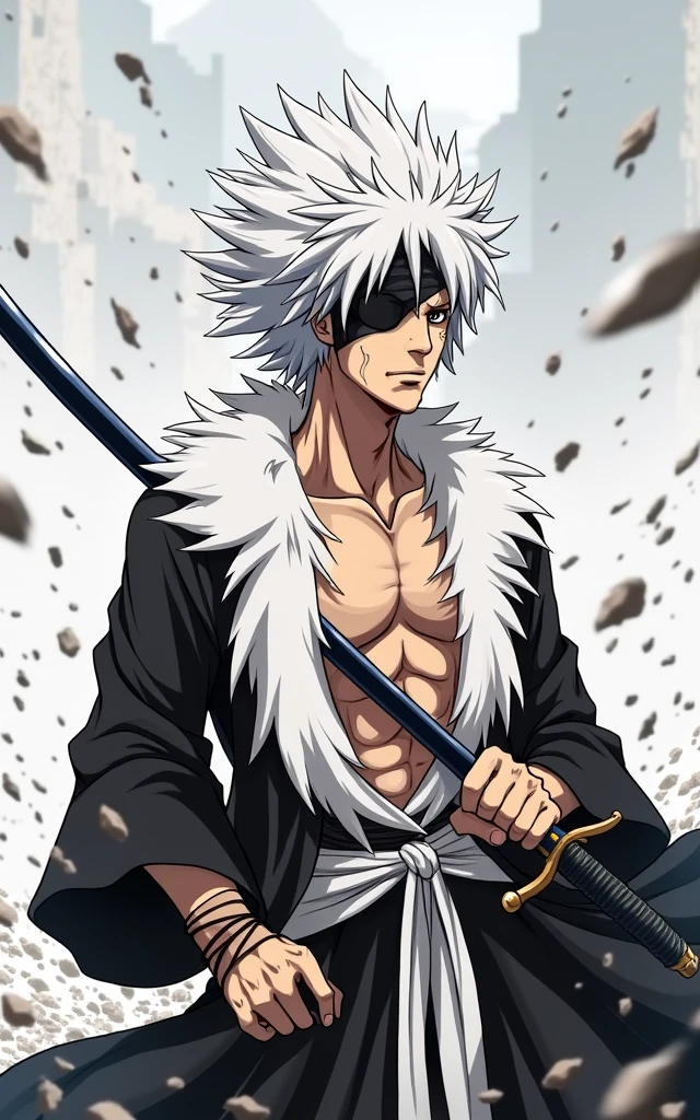 zaraki kenpachi, bleach, anime