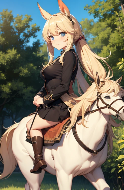 a centaur、delicately drawn face