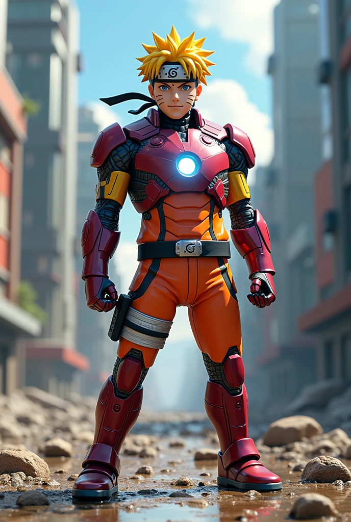 Naruto and Iron Man
