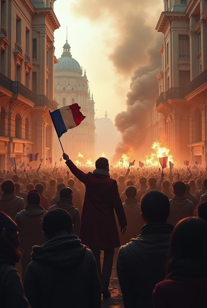 The beginning of the French Revolution