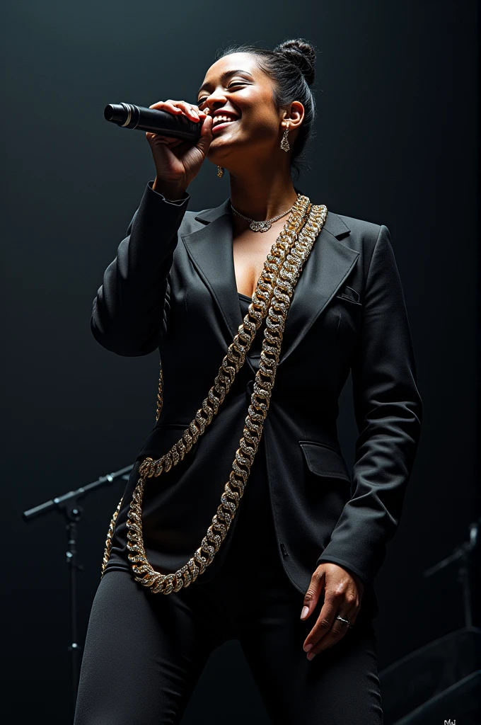 MAN TRAP SINGER , SHOWING OFF YOUR CHAIN , SHALOM WRITING