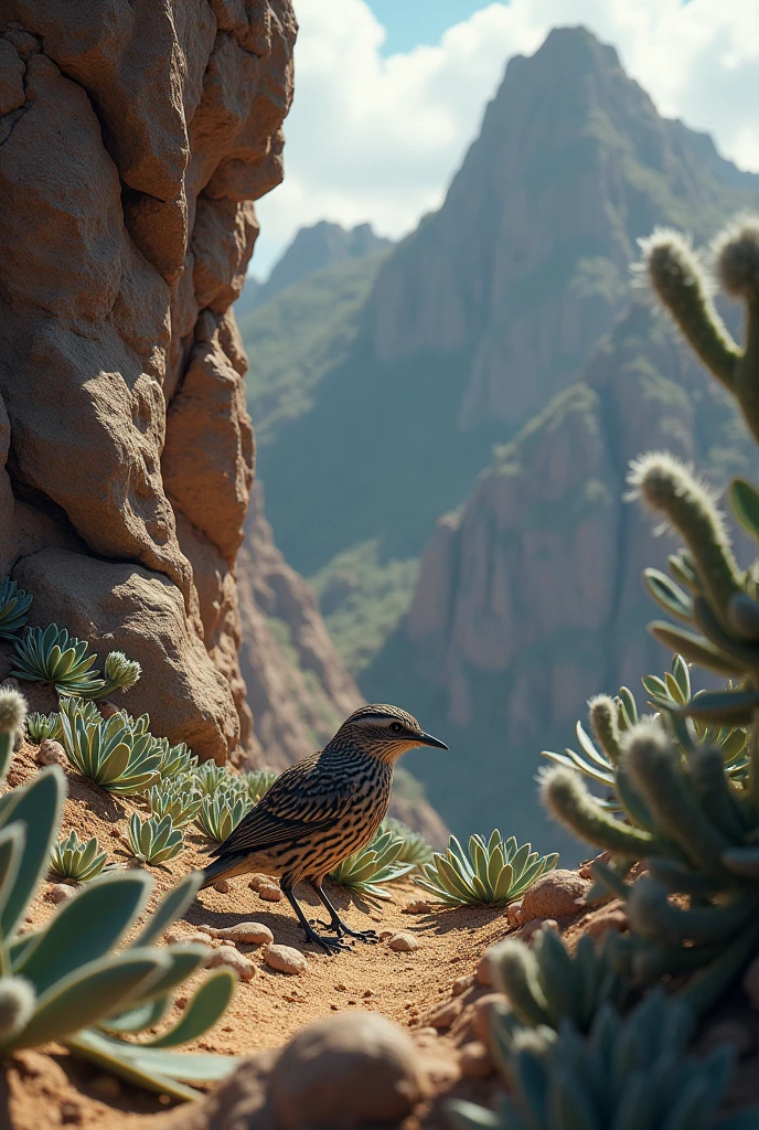 Burrowing bird + Citará cliffs + frailejones