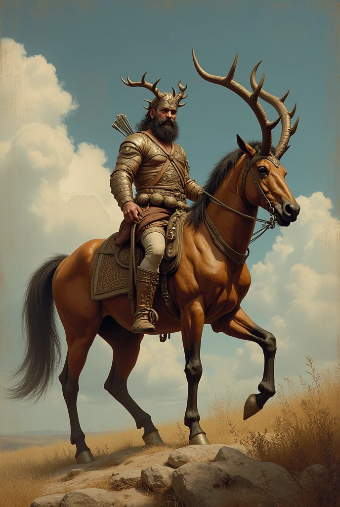 Centaur, Half Beast Half Man, centaur, A centaur, Hippocentaur, Sagittary, Ixionidae, Thessalian, Chiron, Nessus, centauride, centaurette, Equicorpus, Half-horse, Therianthrope, Sagittarius, centaurean