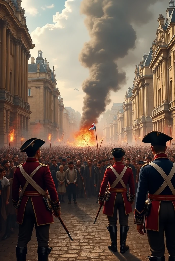 The beginning of the French Revolution 1789 in detail
