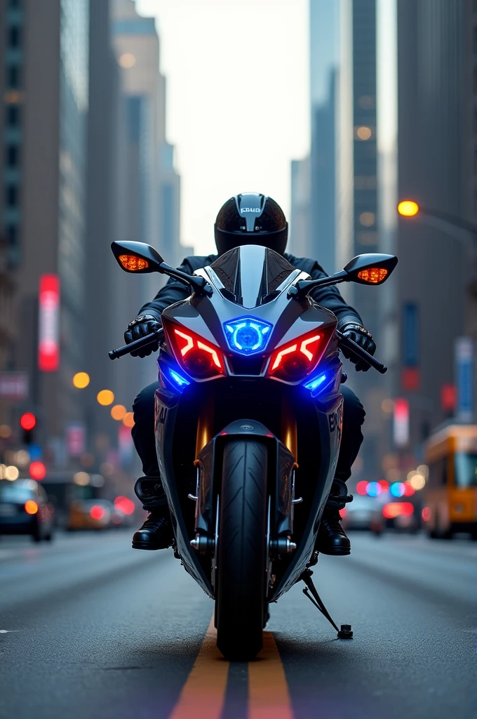 Imagine a Police Bike
