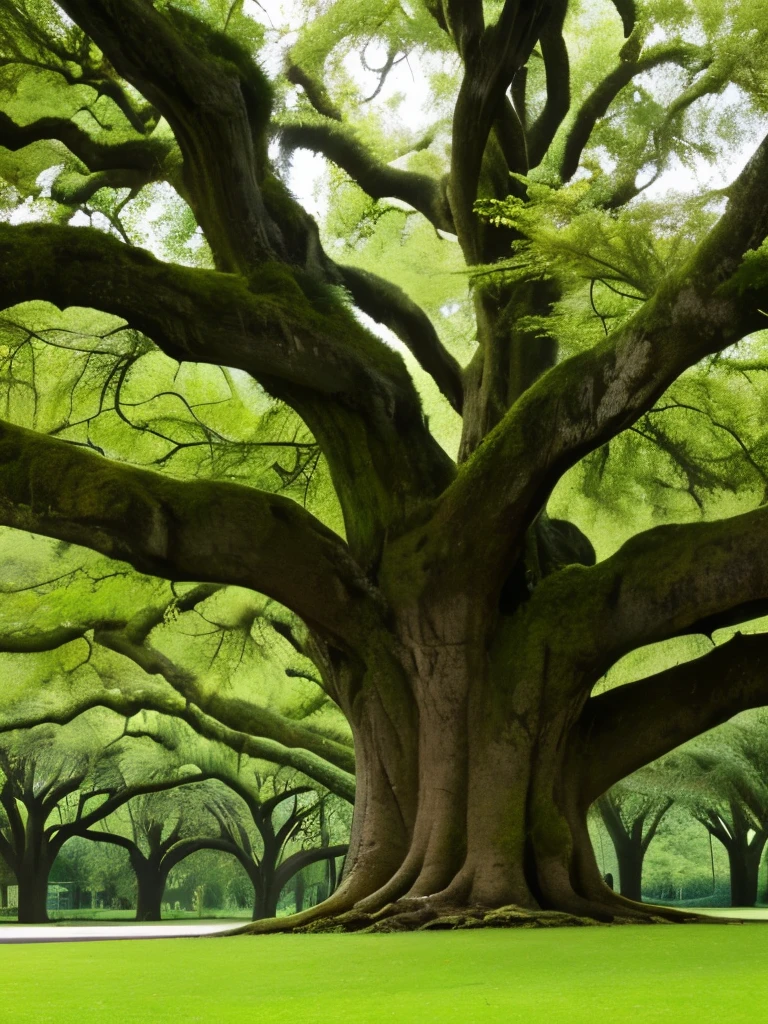 arafed tree with white moss growing on it in a park, spanish moss, beautiful ancient trees, overhanging branches, a beautiful tree, breath-taking beautiful trees, moss covered, breath - taking beautiful trees, oak trees, old trees, tall broad oaks, knotted trees, the treetops of giant oaks, hauntingly beautiful, oak tree, incredibly beautiful