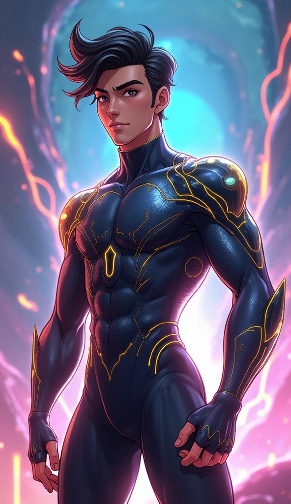 Musa's Tynix transformation dress from Winx Club transformed into a male outfit