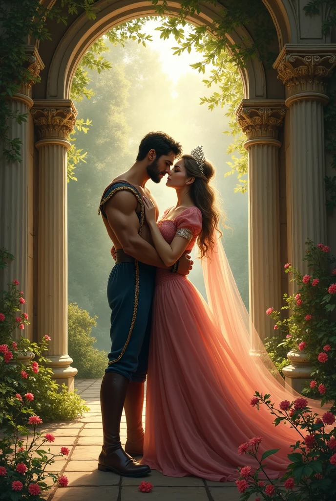 The princess was young and beautiful, but cold and calculating. She had secretly entered into an affair with a handsome and brave commoner of the kingdom.