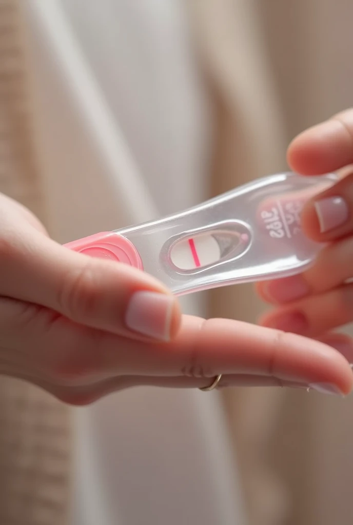 Positive pregnancy test smll
