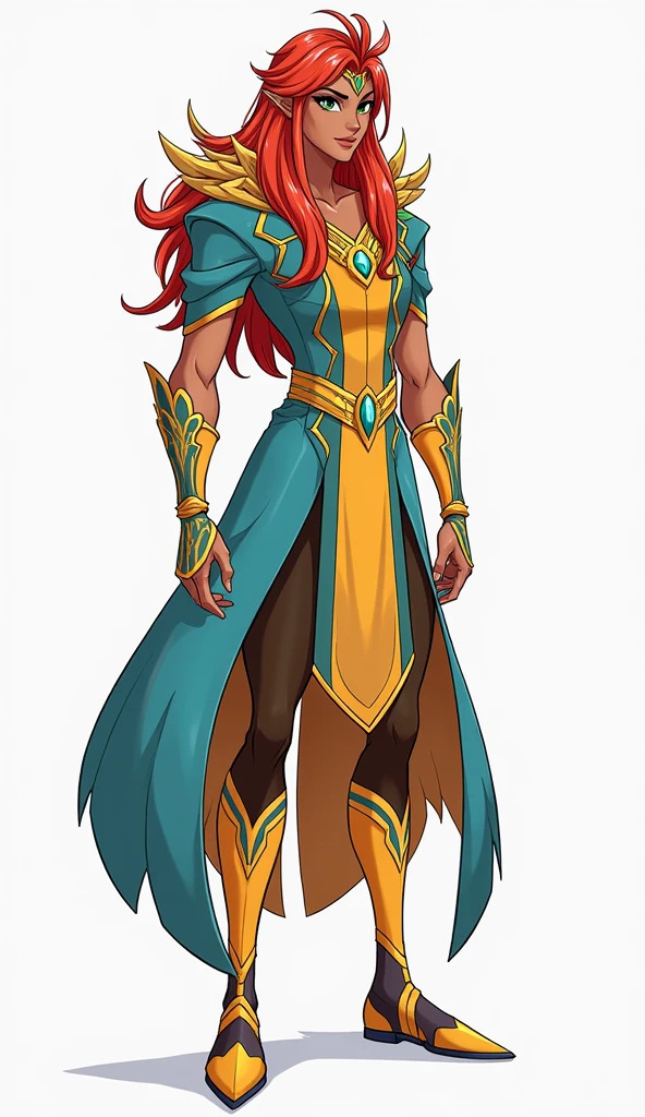 Musa's Tynix transformation dress from Winx Club transformed into a male outfit