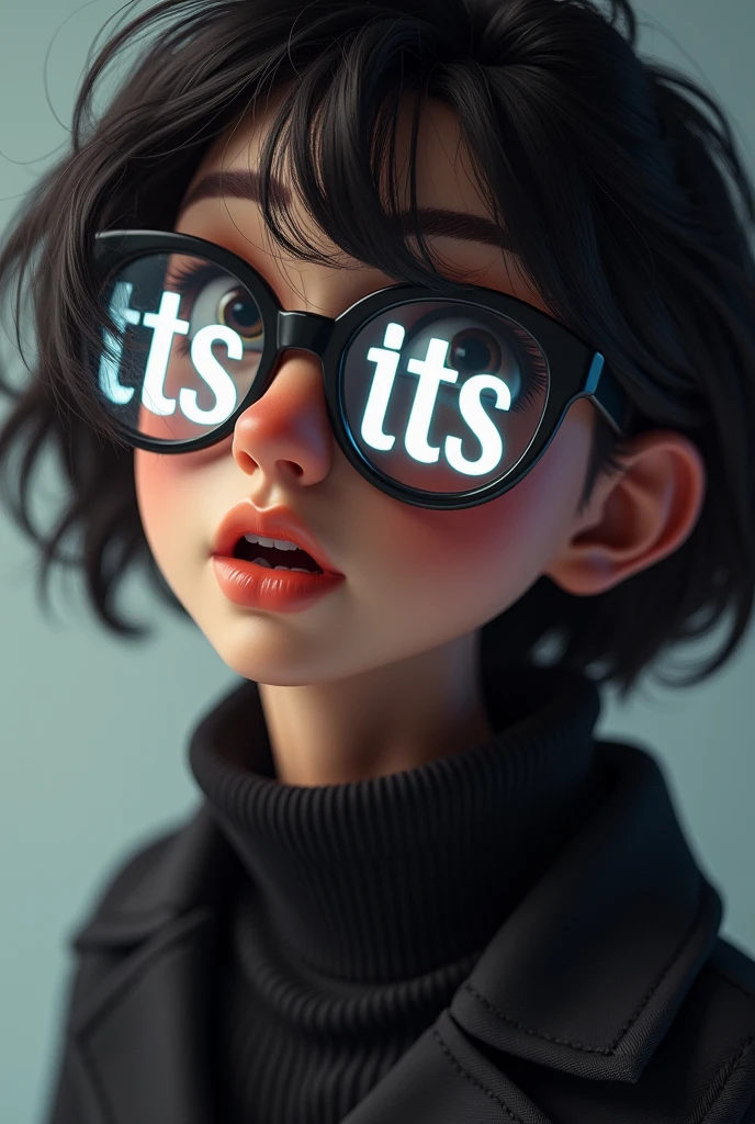 generate the font in white that ferxxo&#39;s glasses have, only the letter that says tits, only the letters with the font of those glasses please
