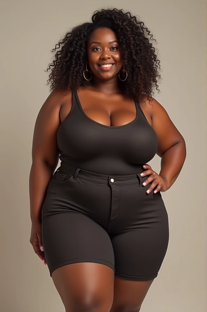 a mature, fat, black woman